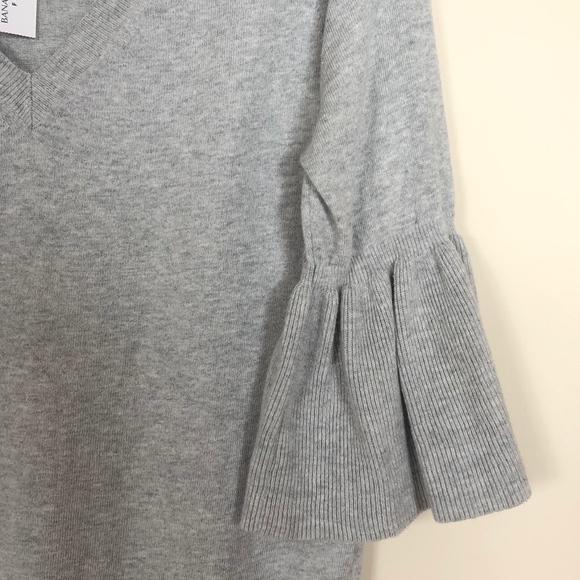 NWT Banana Republic 3/4 Bell Sleeve Sweater - Picture 6 of 7